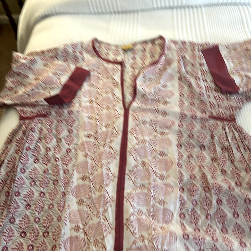 Women’s size large roller rabbit, summer dress never worn